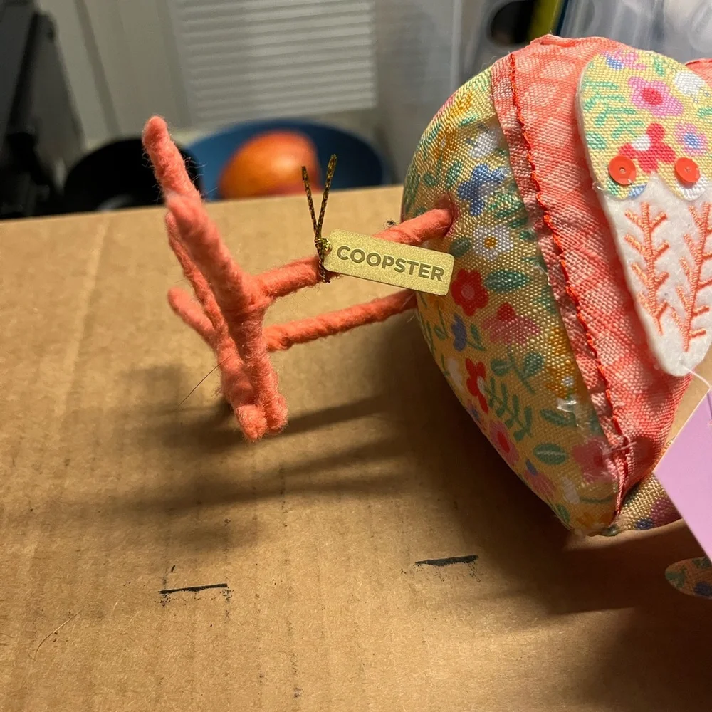 Target Pink and Green Holiday Bird Decor